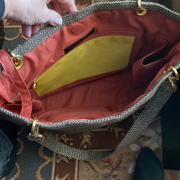 Eric Javits Raffia Tote Bag in brown - Picture 6 of 12